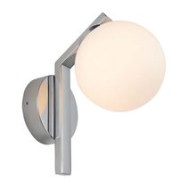 Rayna IP Rated 1 Light Wall Light Chrome - RAYN1WCHR