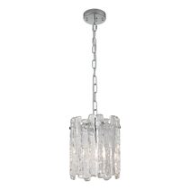 Riviera 1 Light Pendant Chrome - RIVI1PCHR