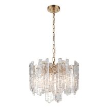 Riviera 5 Light Pendant Gold - RIVI5PGLD