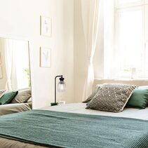 Sino Interior Ellipse Clear Glass Shade Marble Base Table Lamp Black - SINO-T1