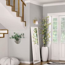 Sino Interior Ellipse Single Clear Glass Shade Wall Light Brass - SINO-W2