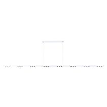 Tetra LED 1 Light Pendant White - TETR1PLEDWHT