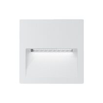 ZAC-PRO-5-12/24V-SQR 5W LED 12V ~ 24V DC Recessed Step Light White / Tri-Colour - 10320