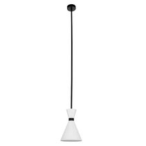 Oslo Pendant White / Black - 20915