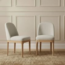 Jamie Natural Dining Chair Set of 2 Natural - 33605