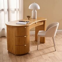 Lina Desk Oak - 33688