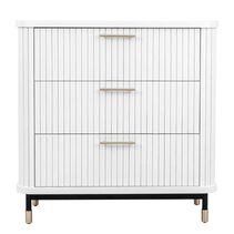 Sophia 3 Drawer Chest White - 33790