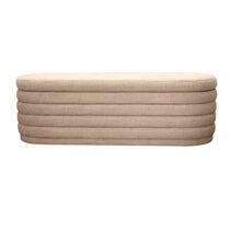 Demi Storage Bench Ottoman Beige - 33862