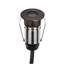 Emit-85 6W 24V DC 36° LED Round Open Decklight Antique Brass / RGBW - 10245