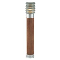 Alta Painted Wood Bollard Light Galvanized - NLYS.1440GA