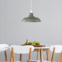 Slater.38 Industrial Vintage Shade Only Sage Green - OL2298/38SG