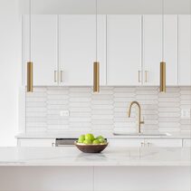 Tig Urban Retro Pendant Satin Brass - OL60175SB