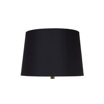 Langley Table Tapered Shade Black - 11676S