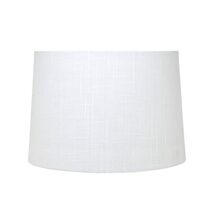 Gabrielle Table Tapered Shade White - 11757S
