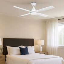 Cairns 52" DC Ceiling Fan Matt White - 22972/05