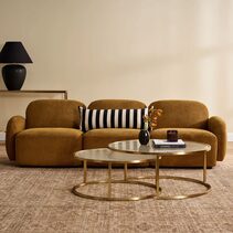 Ramona Modular 3 Seater Sofa Toffee - B33945