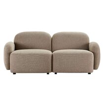 Ramona Modular 2 Seater Sofa Taupe - B34124
