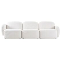 Ramona Modular 3 Seater Sofa White - B34125
