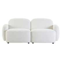 Ramona Modular 2 Seater Sofa White - B34127