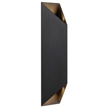 Chaska LED Wall Light Black / Warm White - CHASKA WB-BK