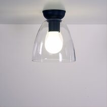 Warwick Clear Glass DIY Black - OL2258BK