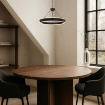 Vantel 40 LED Dimmable Pendant Black / Tri-Colour - VANTEL PE40-BK