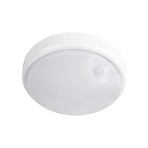 Cove Round 15W LED Bunker With PIR Sensor White / Tri-Colour - MLXCR34615S