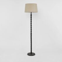 Papillon Floor Lamp With Shade - ELHK9091BLK