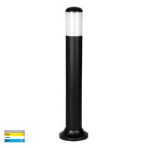 Renzi 9W CCT E27 LED Bollard Light Black - HV1682T-BLK