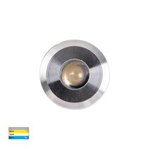 Kett 0.5W 12V DC LED Inground Uplighter 316 Stainless Steel / TriColour - HV2861T