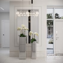 Mapi 3 Light LED Linear Pendant Matt Black / Clear - ARO.C1235/CLR