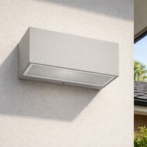 Asker LED Up & Down Wall Light Aluminium - NLYS.5102AL