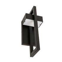 Procida Small LED Outdoor Wall Light Black / Tri-Colour - PROCIDA-Small