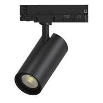 Warragul Three Circuit 15W / 20W / 25W LED Track Light Black / Tri-Colour - STR4884MP25TC/BK