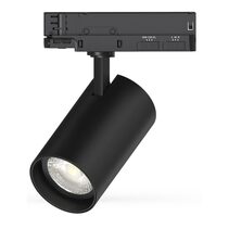 Warragul Three Circuit 25W / 30W / 35W LED Track Light Black / Tri-Colour - STR4884MP35TC/BK