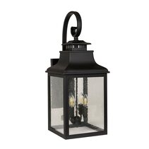 Senna Outdoor Large Wall Light Black - SENNA-A-Large
