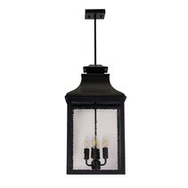 Senna Outdoor X-Large Rod Pendant Black - SENNA-PDT-XLarge