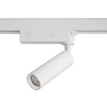 Unitrek Slimline Single Circuit 10W / 15W Dimmable LED Track Light White / Tri-Colour - STR9015/15DC/WH