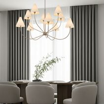 Farnix 10 Light Pendant Nickel - FARNIX PE10-NK