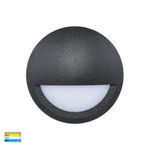 Nava 5W CCT 240V Eyelid LED Step Light Black - HV2961T-BLK-240V