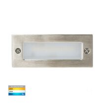 Bata 6W CCT 240V LED Brick Light Stainless Steel - HV3005T-SS316-240V