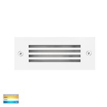 Bata 3W CCT 240V Grill Face LED Brick Light White - HV3008T-WHT-240V
