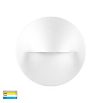Lisca 3W CCT 240V LED Round Step Light White - HV3227T-WHT-240V