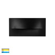 Lisca 5W CCT 240V LED Rectangular Step Light Black - HV3229T-BLK-240V