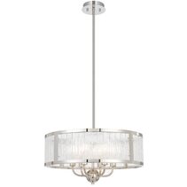 Norel 6 Light Pendant Nickel - NOREL PE6-NK