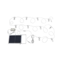 Solar Festoon 2 10 Light 12V LED Fixed Light Kit White / Warm White IP65 - 205892N