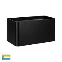 Versa 4 x 3W CCT 240V Up & Down LED Adjustable Square Wall Light Black - HV36584T-BLK-SQ