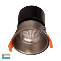 Prime 12W CCT 240V Deepset LED Downlight 84mm Nickel - HV5513T-NK