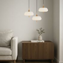 Lasian 30 Pendant White - LASIAN PE30-AGWH