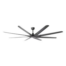 Santorini 84" DC Ceiling Fan Black - 20789702